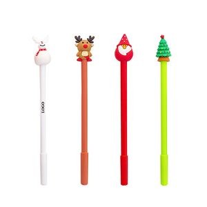 Silver Click Pen With Stylus 7