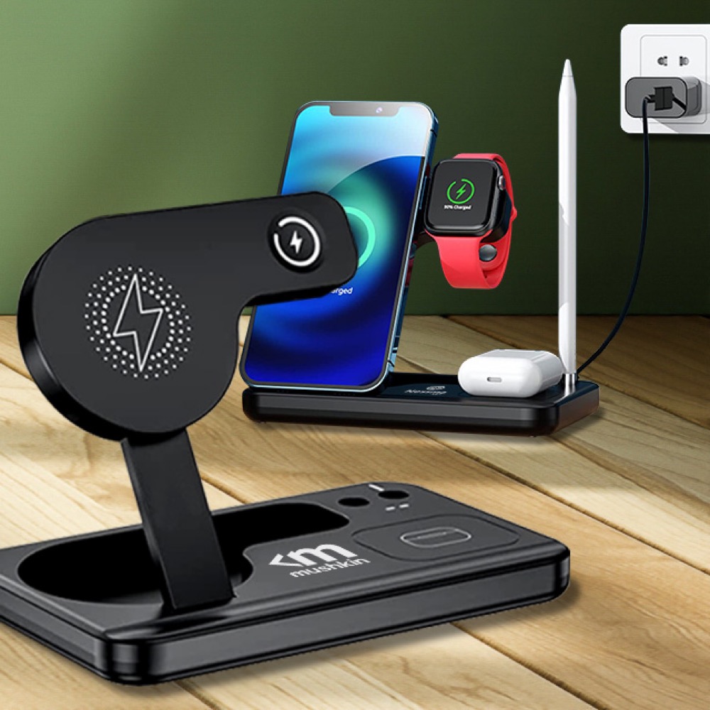 4-in-1 Tele-Pad Wireless Charging Station 13