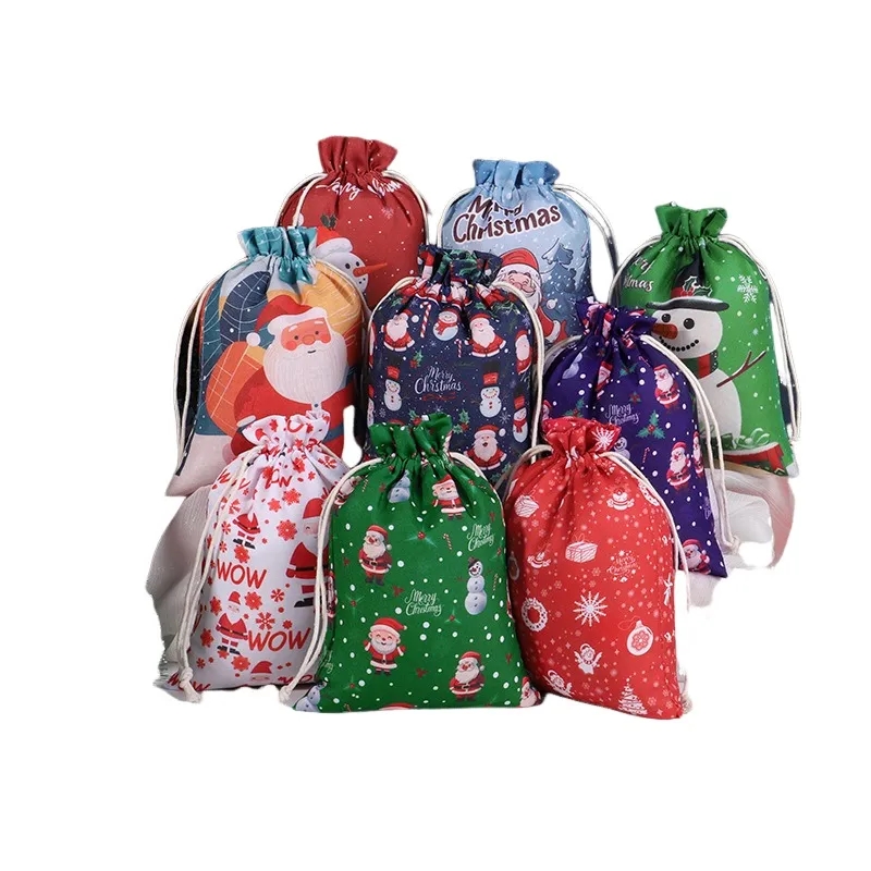 Drawstring Bundle Pocket Candy Bag 4