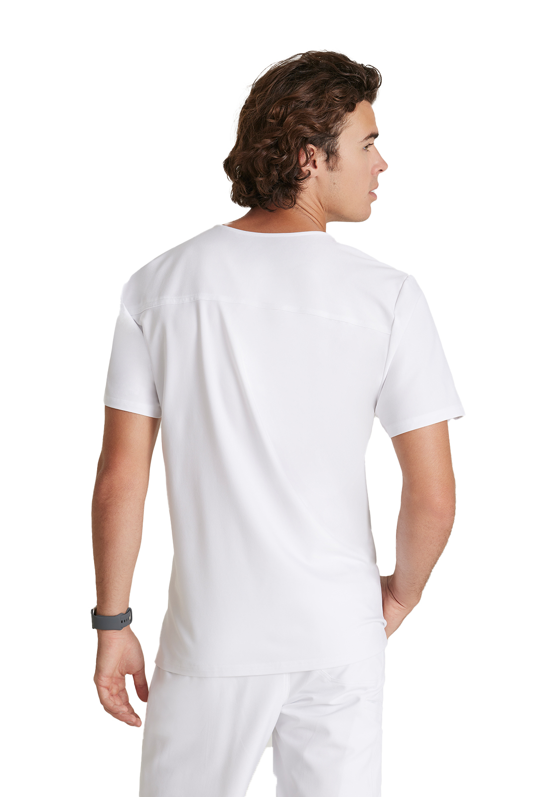 Grey's Anatomy Evolve Stretch - Men's One-Pocket V-Neck Journey Scrub Top 28
