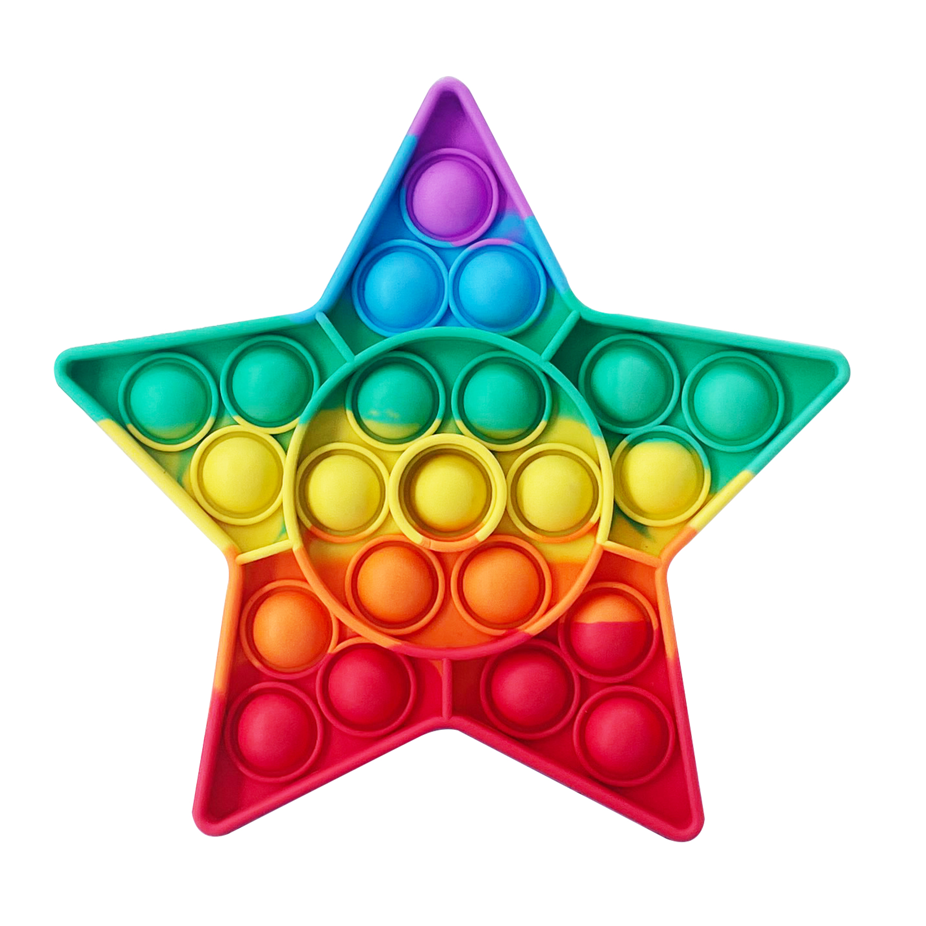 Rainbowy Push Bubble Fidget 5