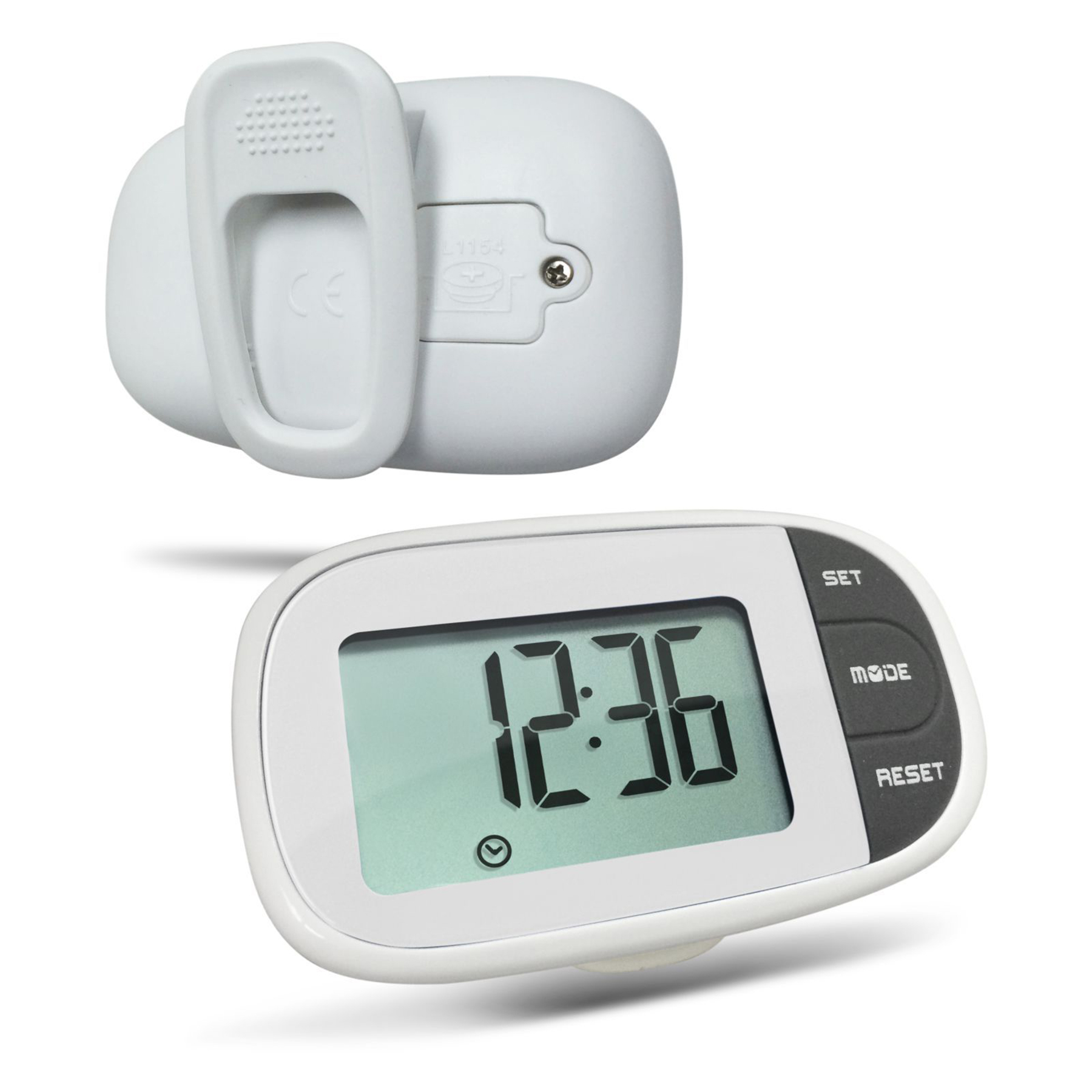 Walking 3D Pedometer with Clip and Strap 3