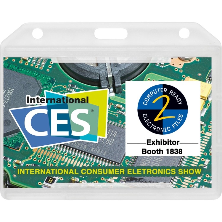 Plastic Dual Side ID Holder 1