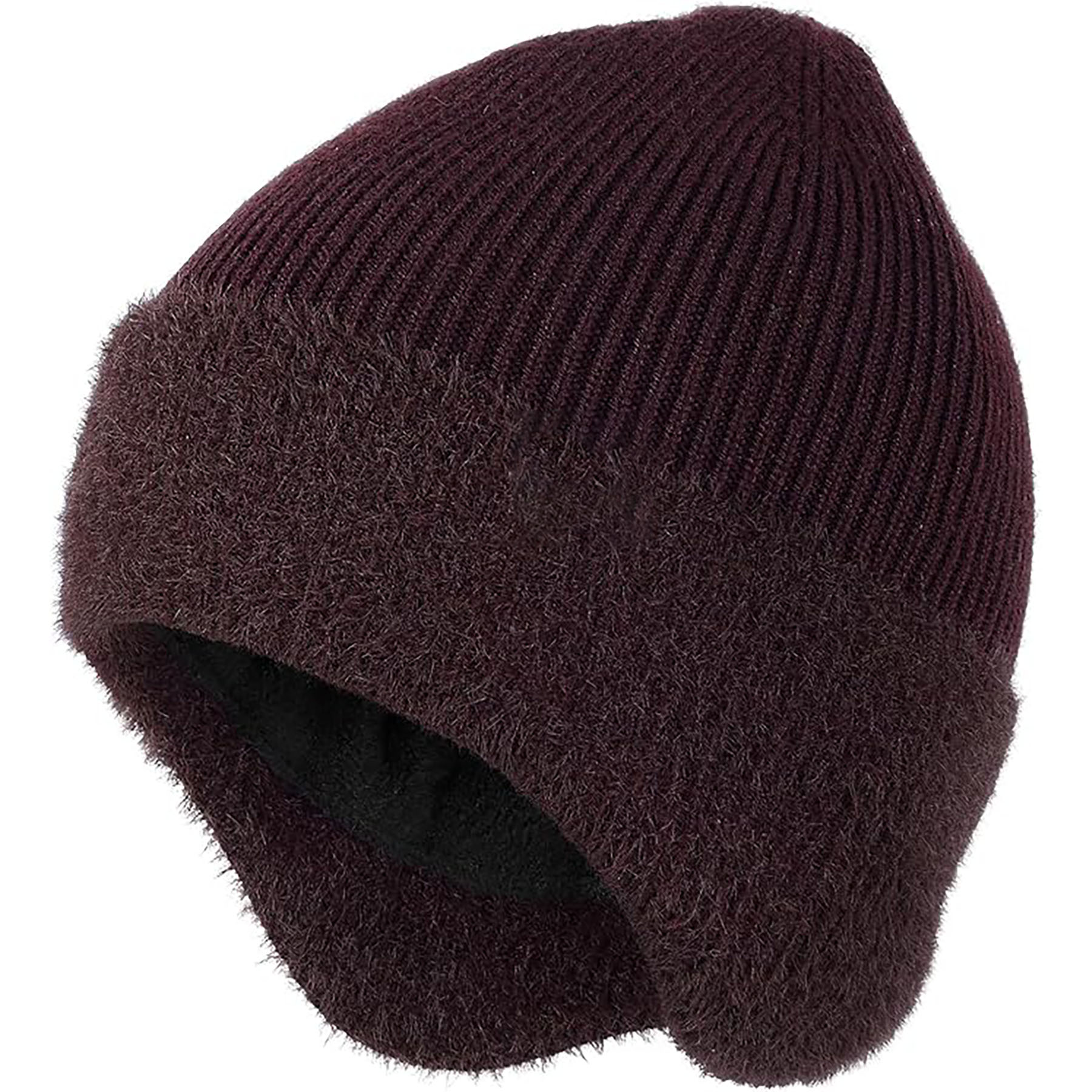 Winter Wool Thread Beanie 11
