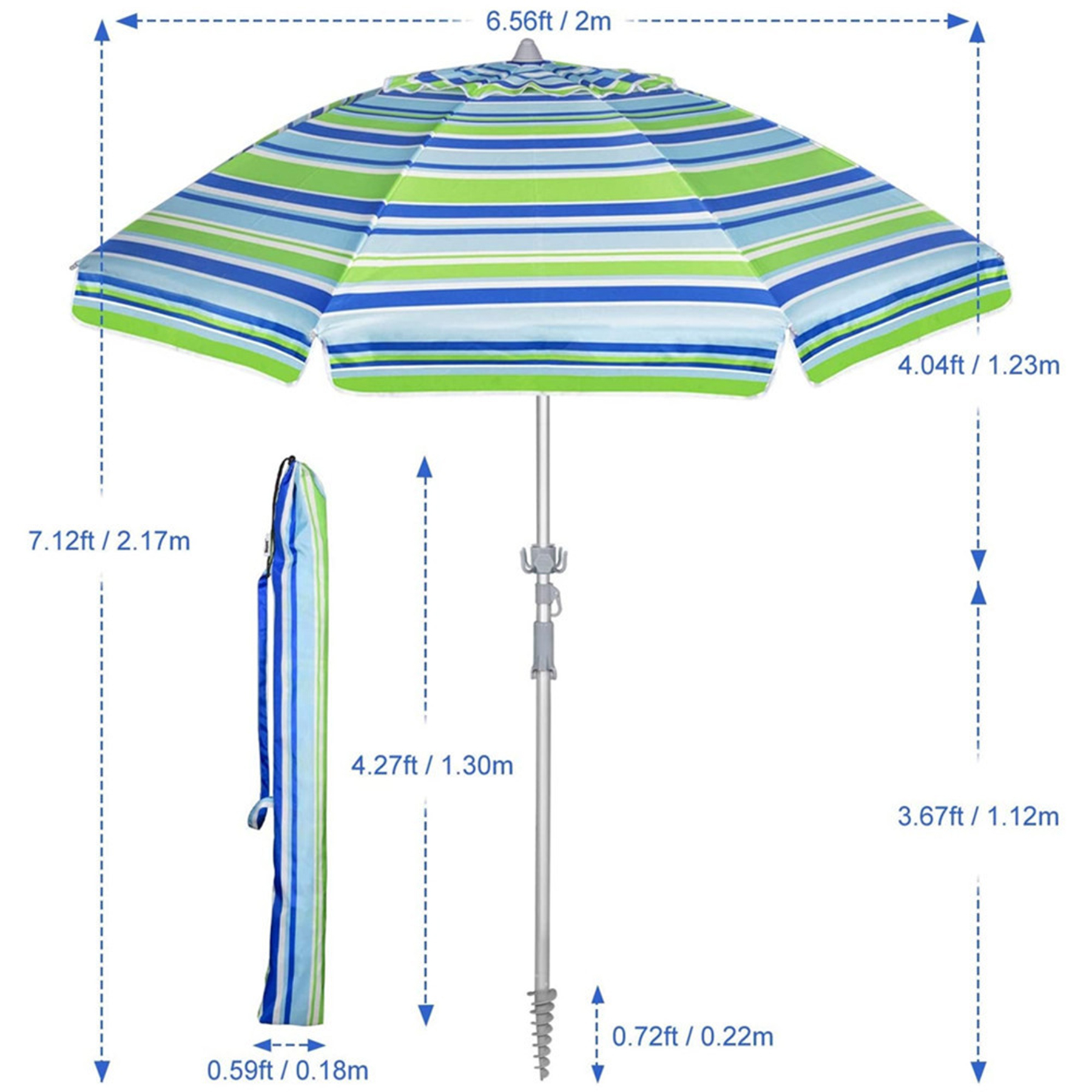 Summer Sun Shade Beach Umbrellas 2