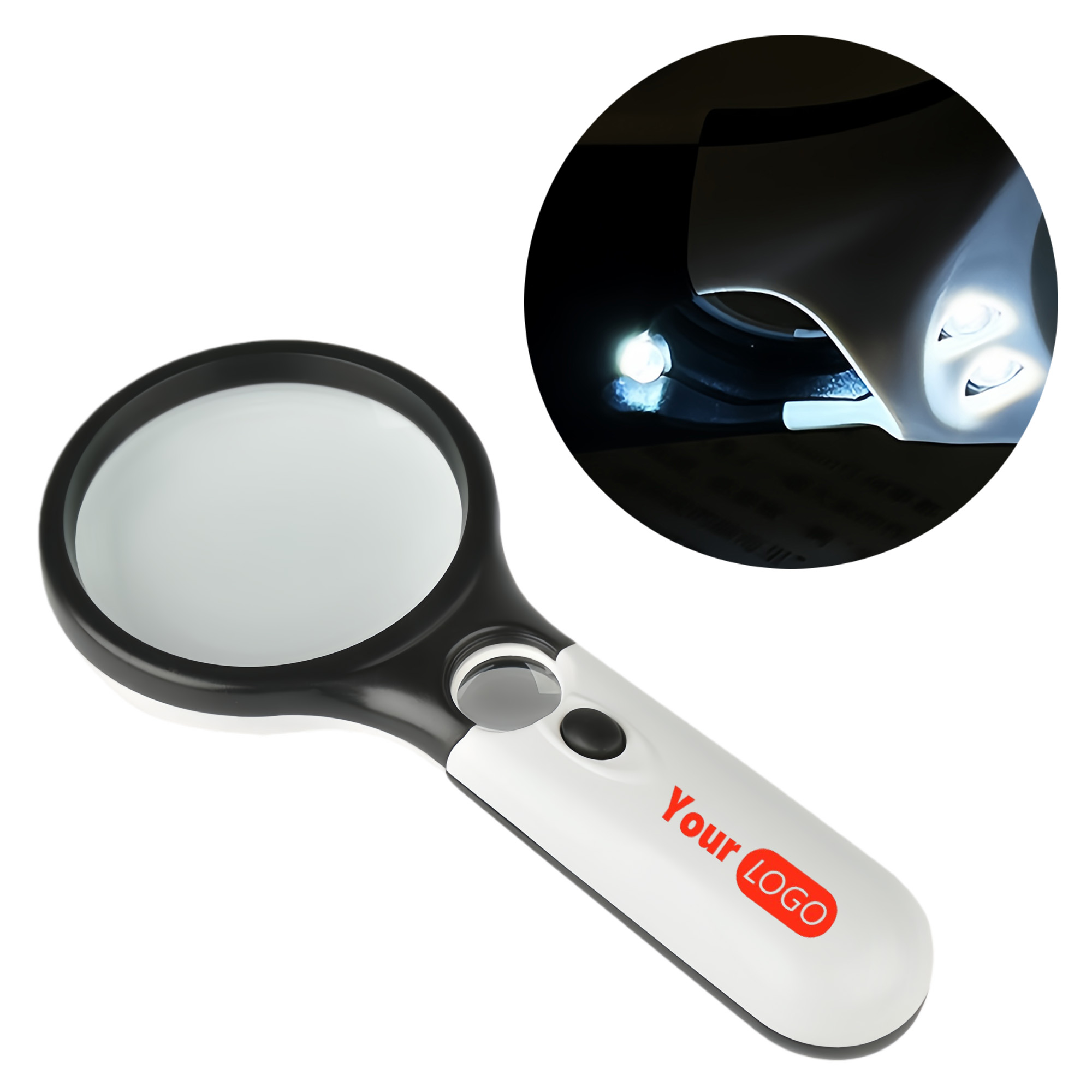 10x LED Magnifying Glass ABS Glass 2