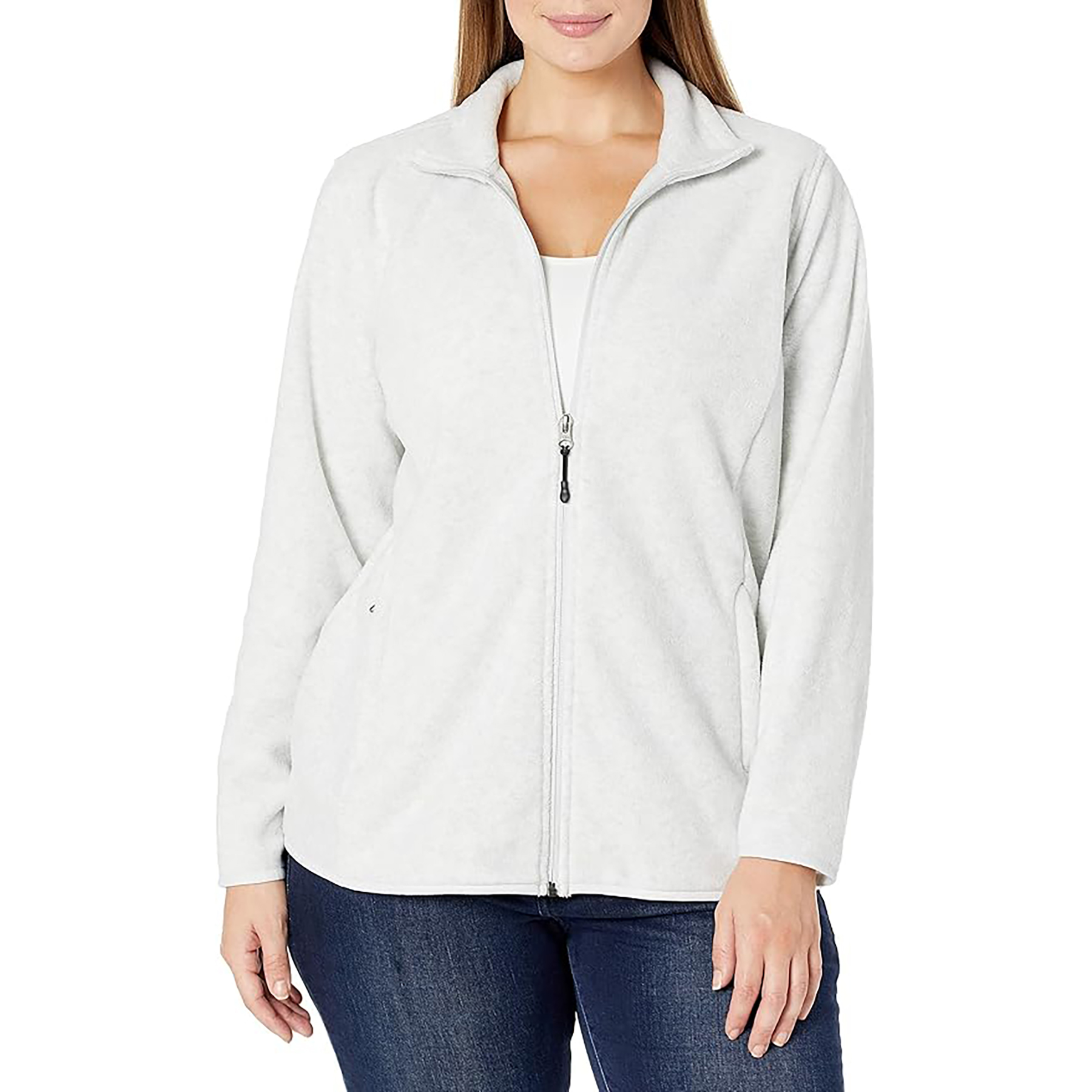 Women's Classic Full Zip Fleece Jacket 5