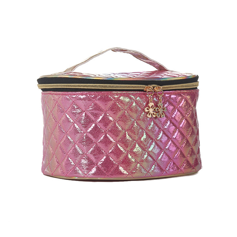 Holographic Argyle Toiletry Bag Cosmetic Bag 2