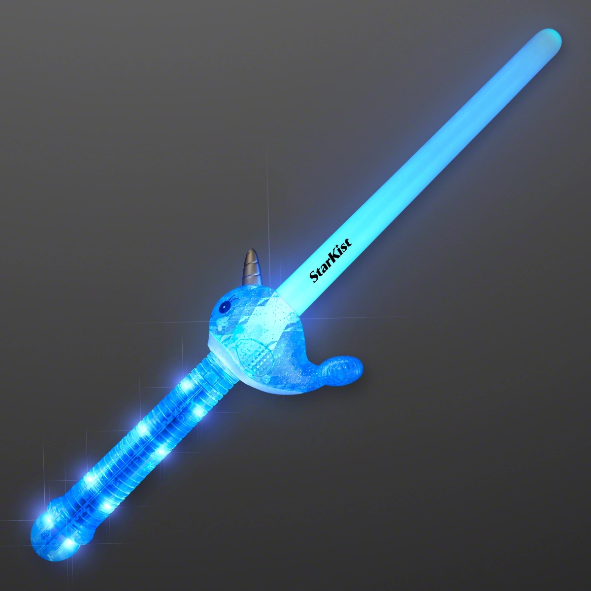 Light Up Narwhal Mini Saber Sword 2