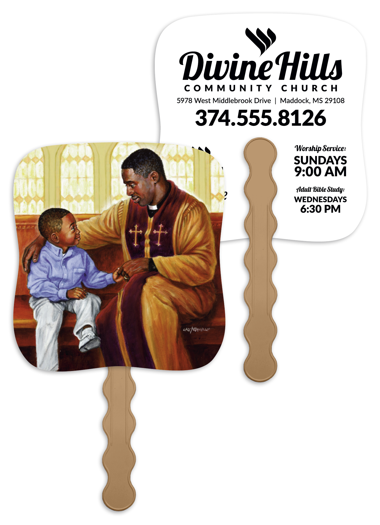 Skinner & Kennedy® Spiritual Guidance - Pictorial Fan 9
