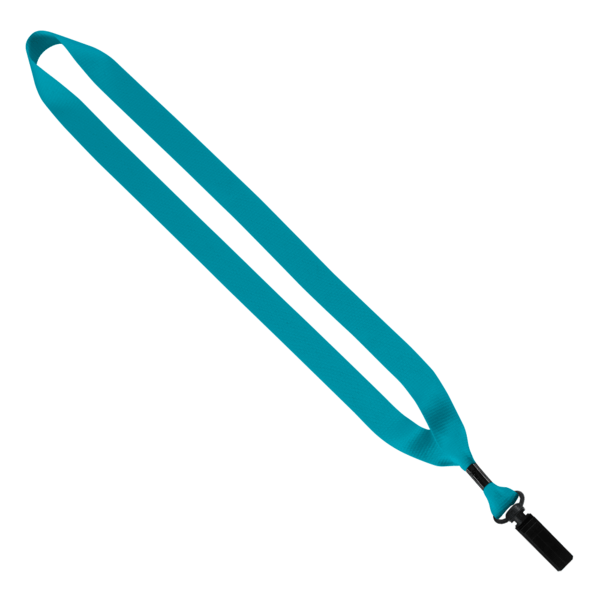3/4" Polyester Lanyard with Bulldog Clip 11
