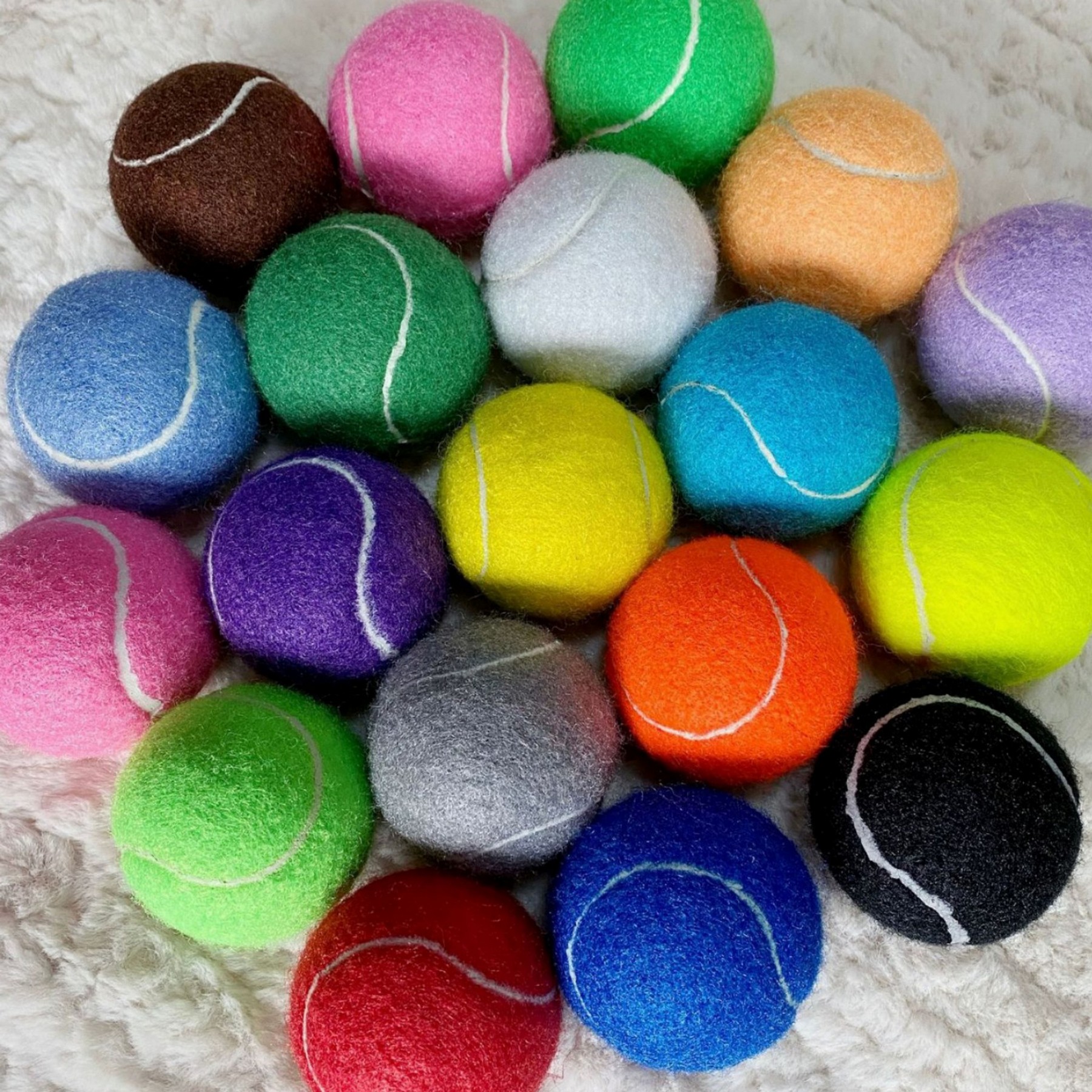 Bite Resistant Rubber Tennis Ball 3