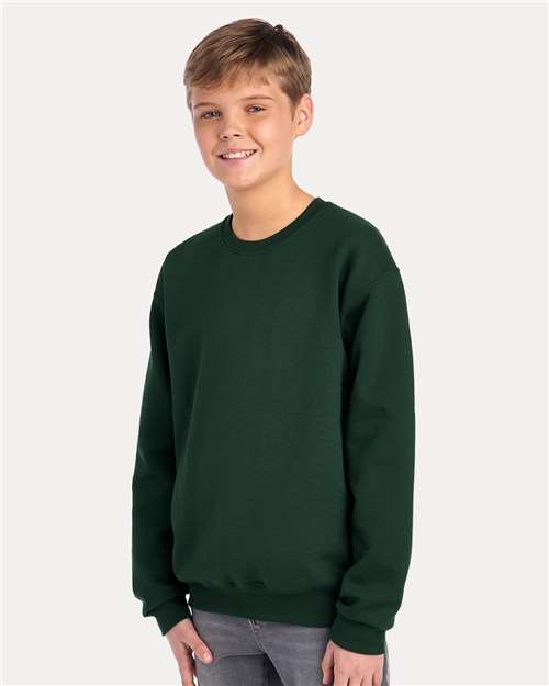 Youth NuBlend® Crewneck Sweatshirt - 562BR 8