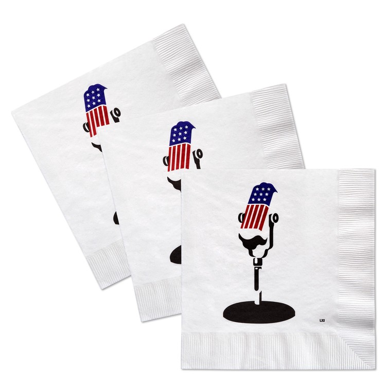 3-Ply, White, Facial-grade Luncheon Napkin 1