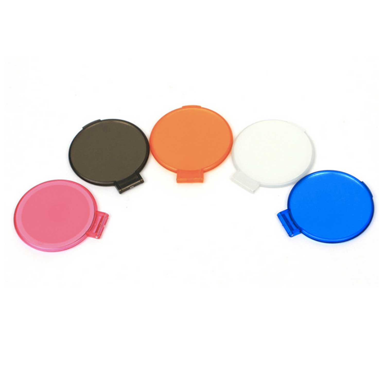 Portable Round One-Way Mirror - Bathroom & Dorm Glass 4