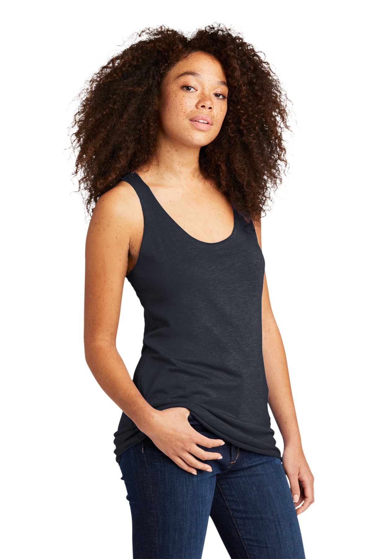 Next Level Apparel Women's Tri-Blend Racerback Tank. NL6733 157