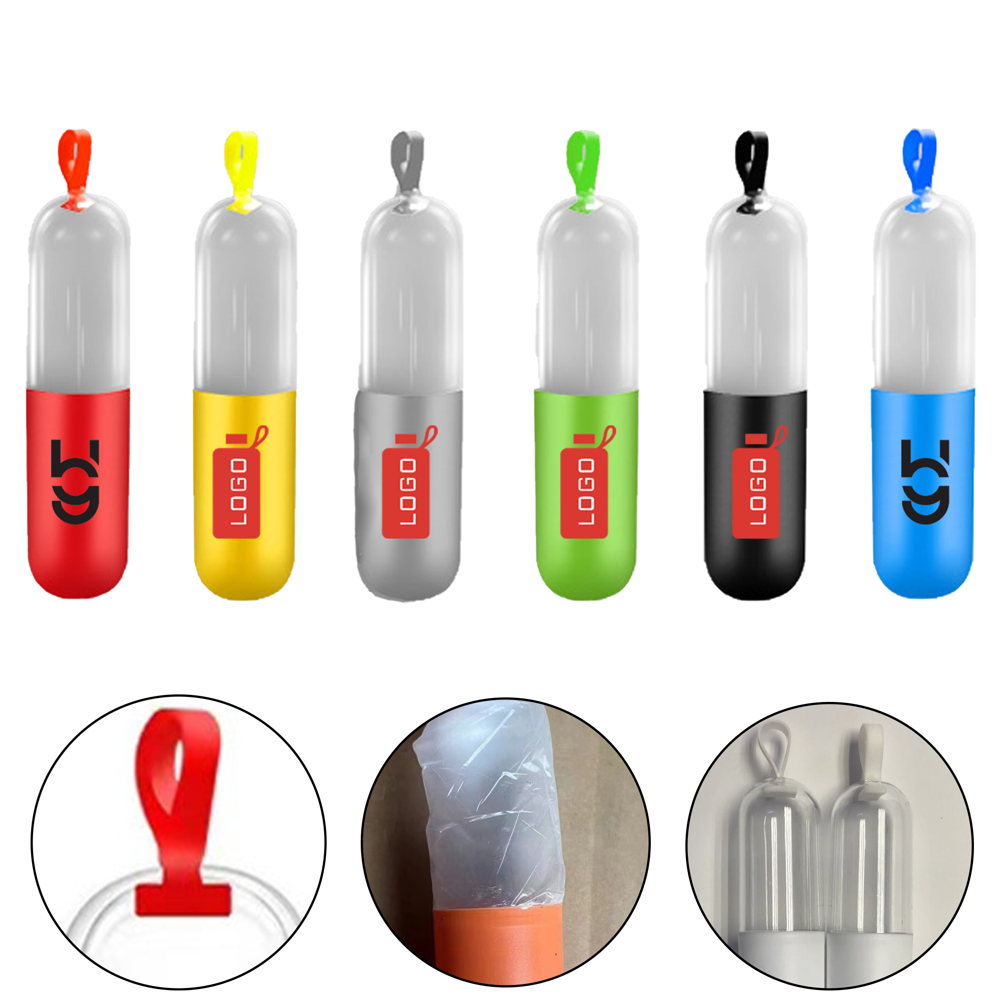 Matte Finish Earphone Tube Capsule Box 2