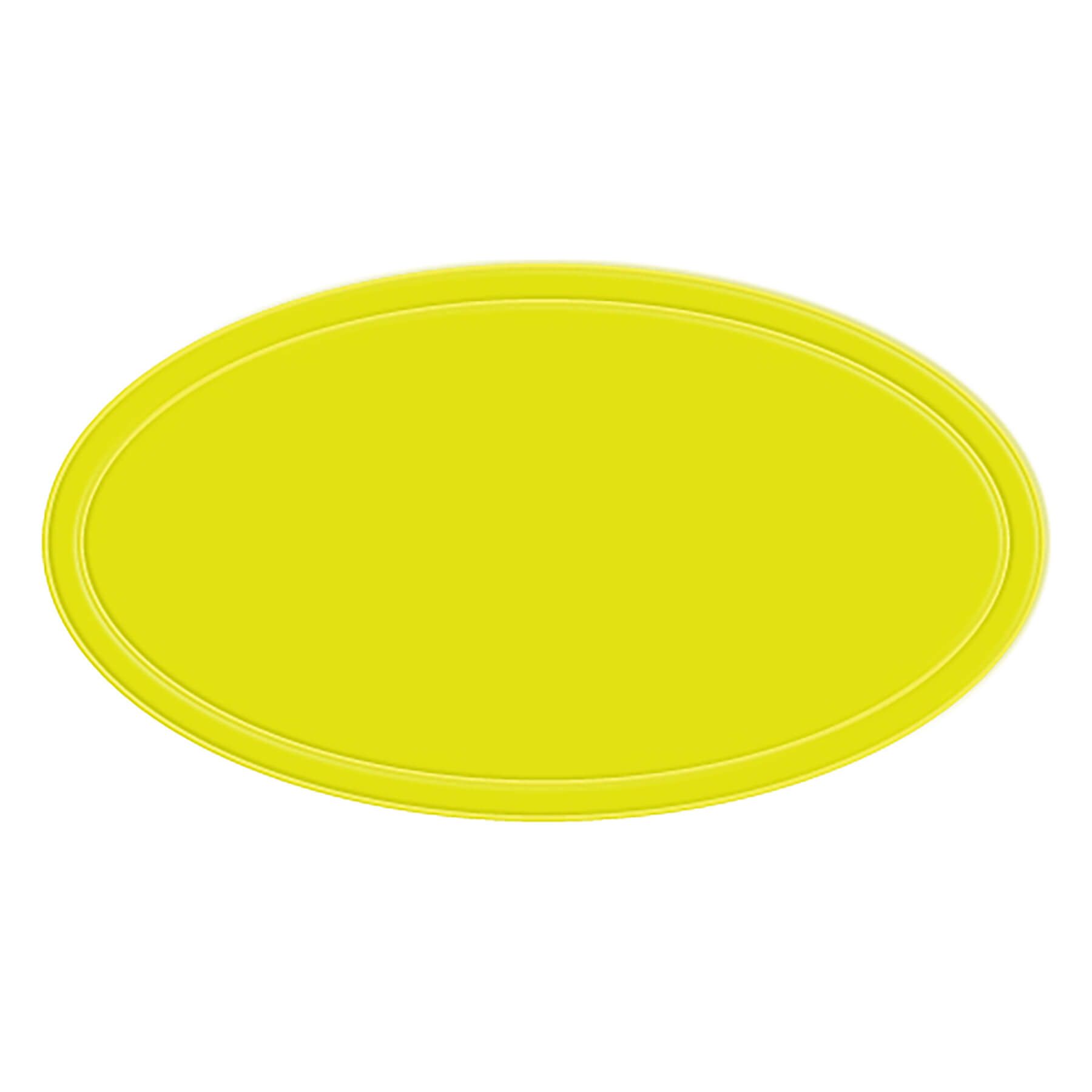 Reflective Oval Shape Sticker 15