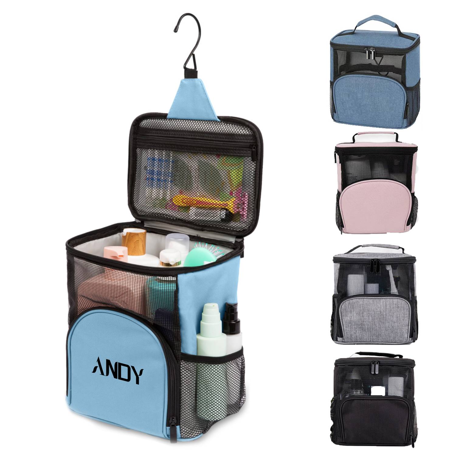 Foldable Water Resistant Shower Bag 2