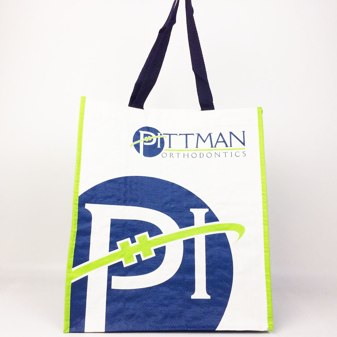 OEM Recyclable Bags Laminated PP Woven Bags Shopping Bag 4