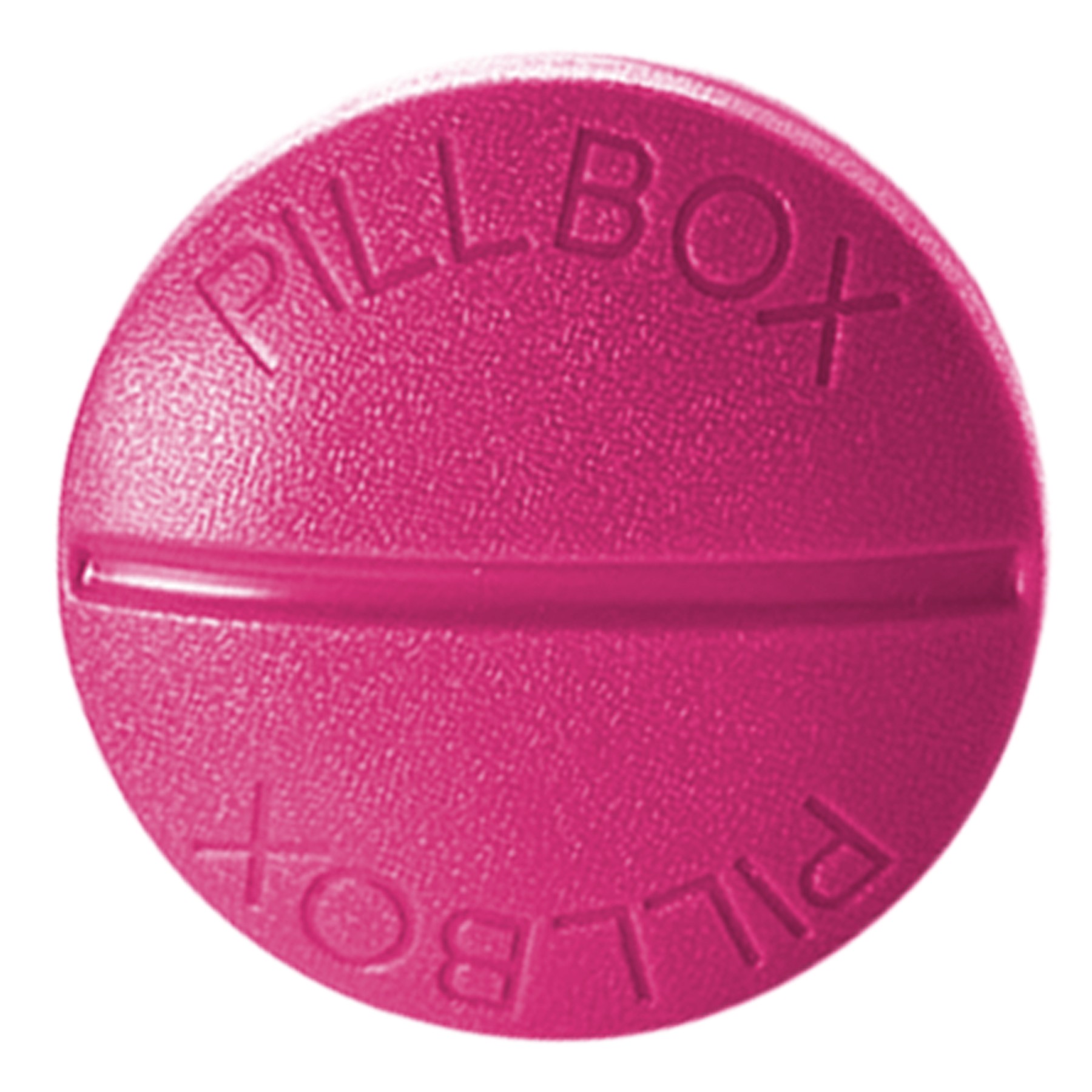 Round Four-Compartment Pillbox 5