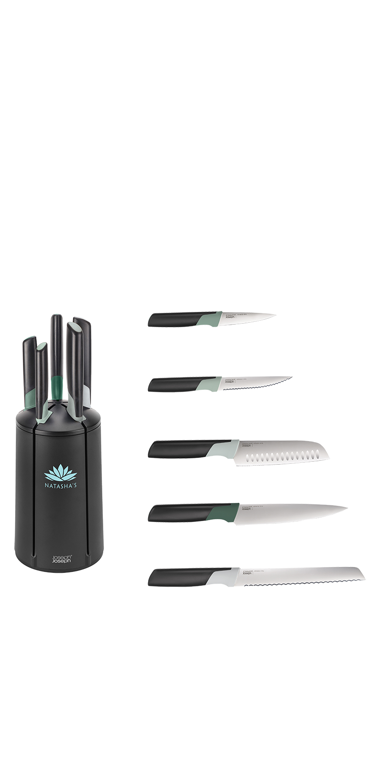 Joseph Joseph® Elevate™ Green Knives Carousel Set 2