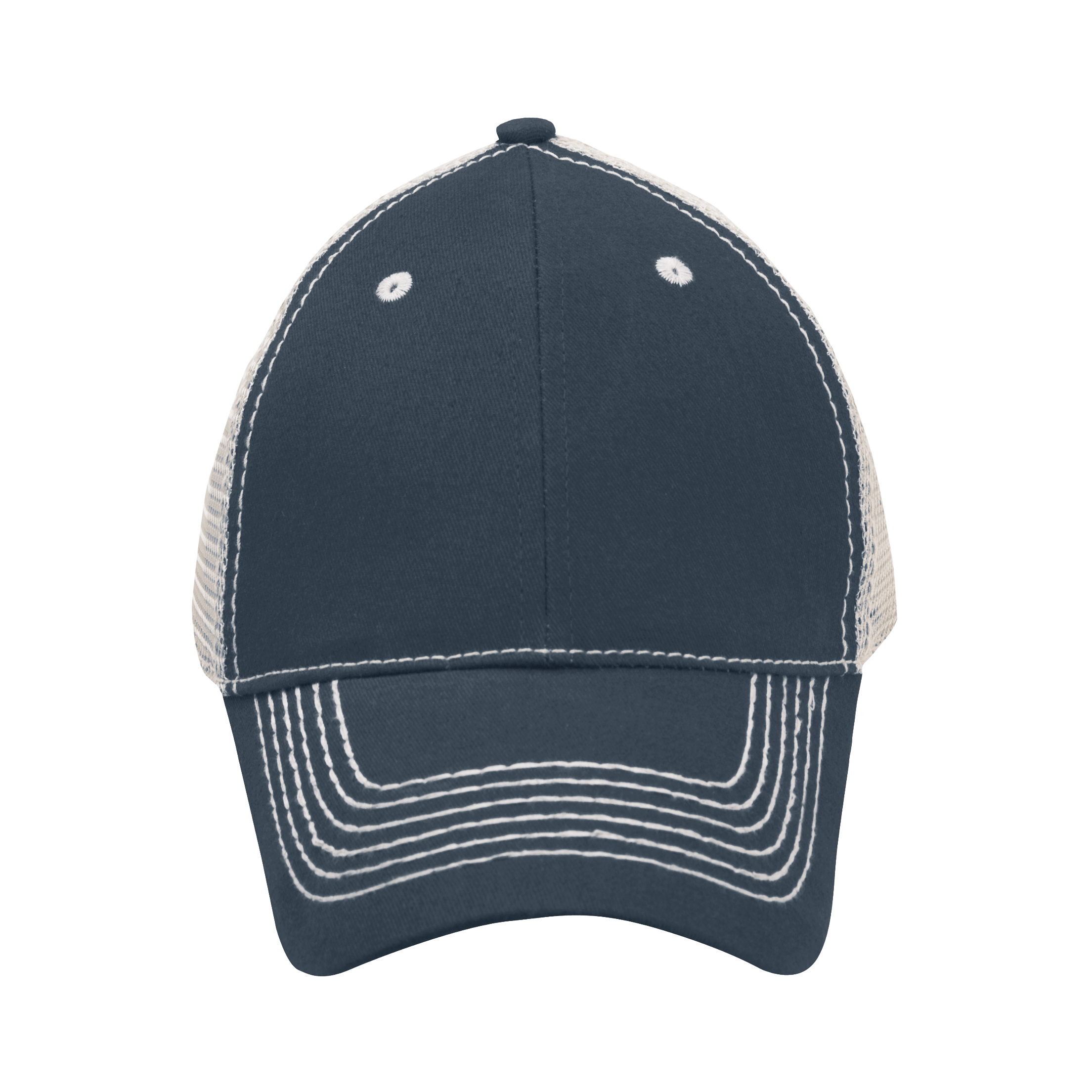 Heavy Stitch Cap With Mesh