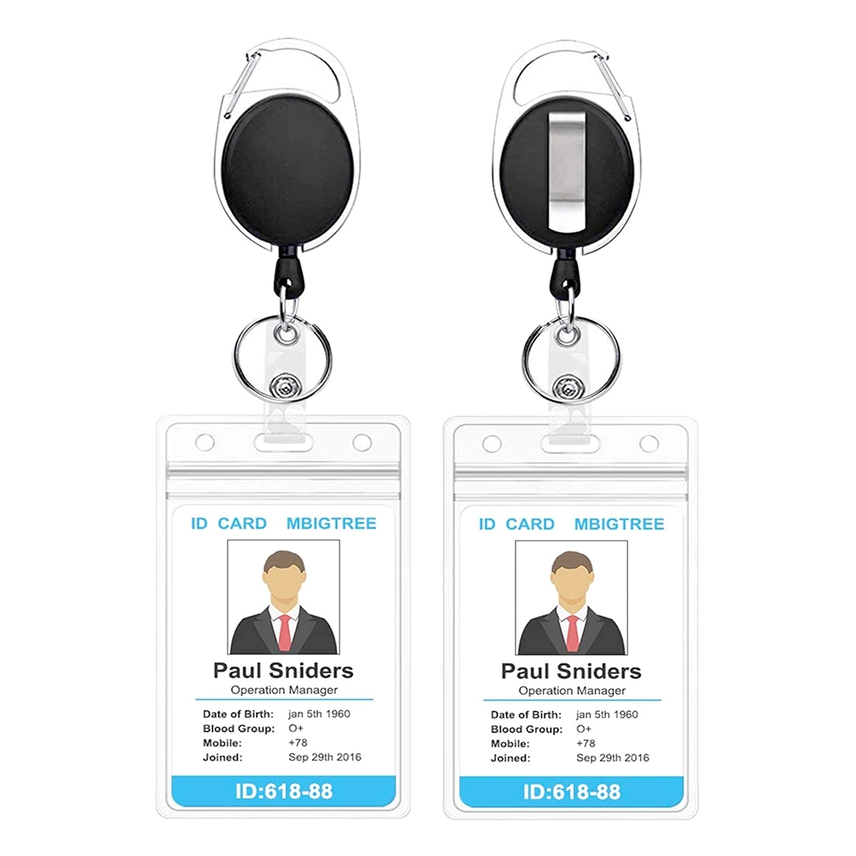 Retractable Badge Holders 5