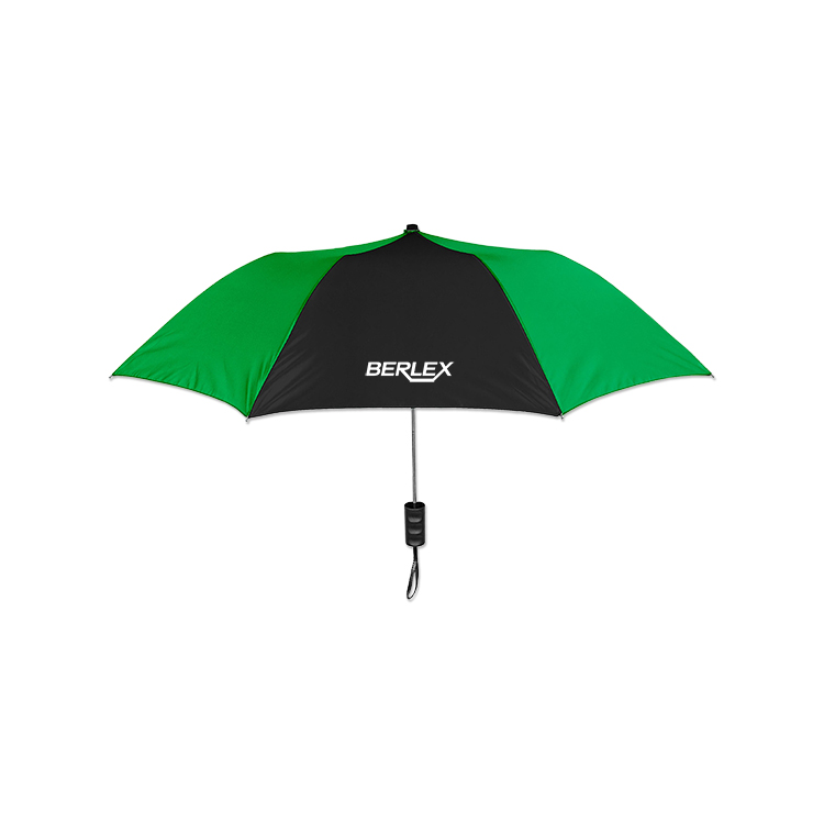 Elite Compact Folding Umbrella - 2 Color Panels 5