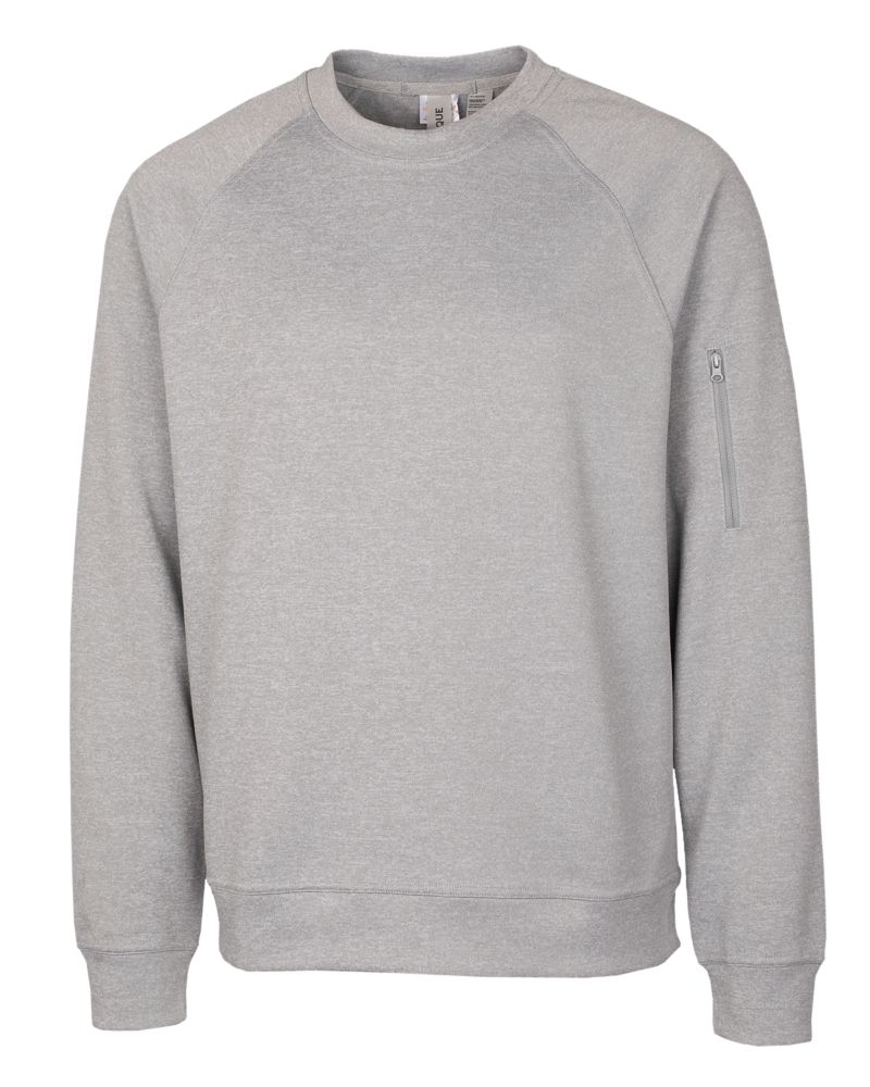 Clique Lift Solution-dyed Performance Unisex Crewneck Sweatshirt 6