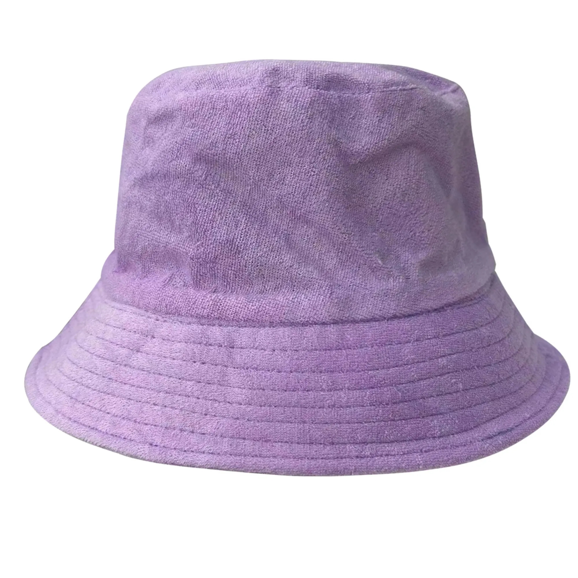 Adjustable Terry Cloth Bucket Hat 2