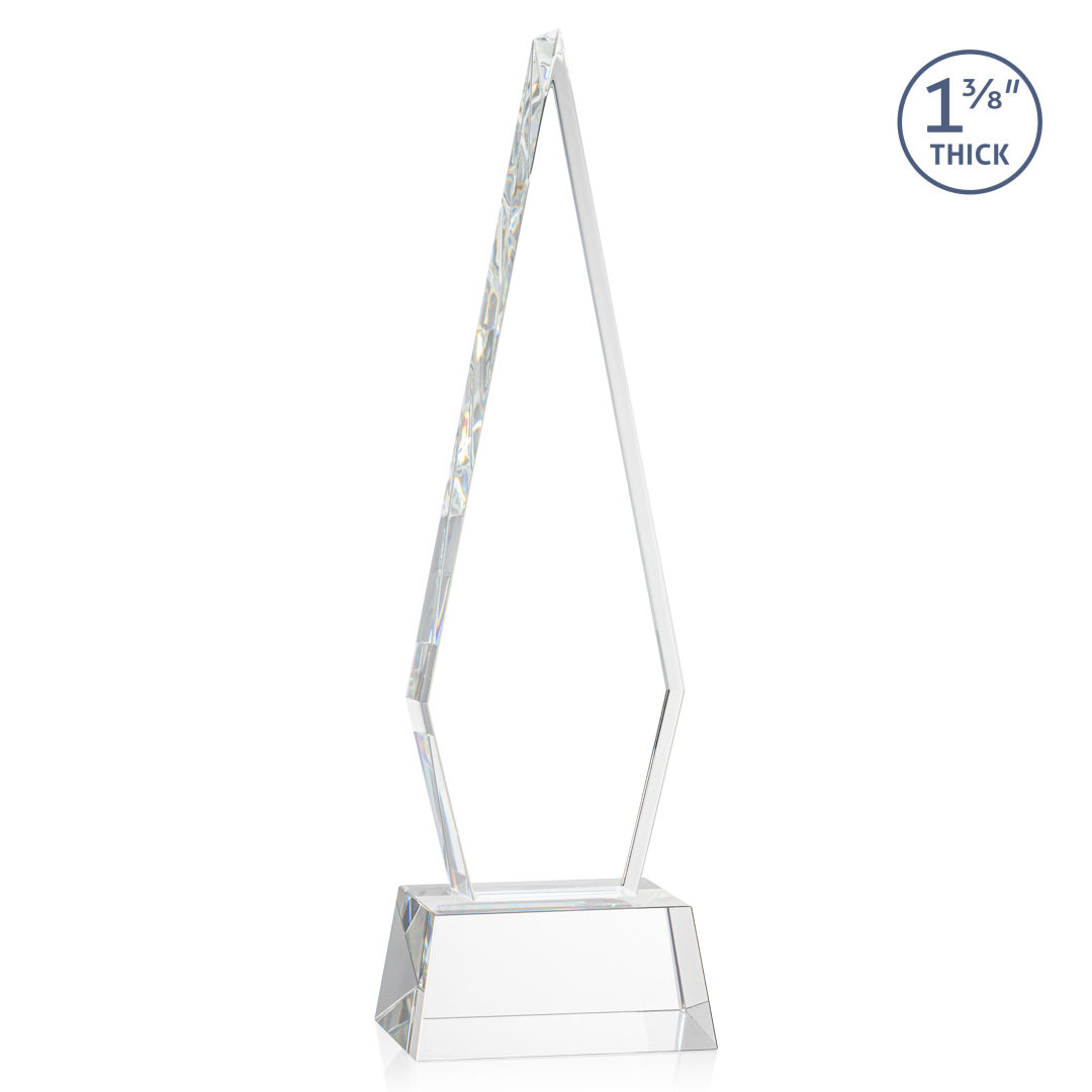 Springfield VividPrint™ Award on Robson Base - Clear 6