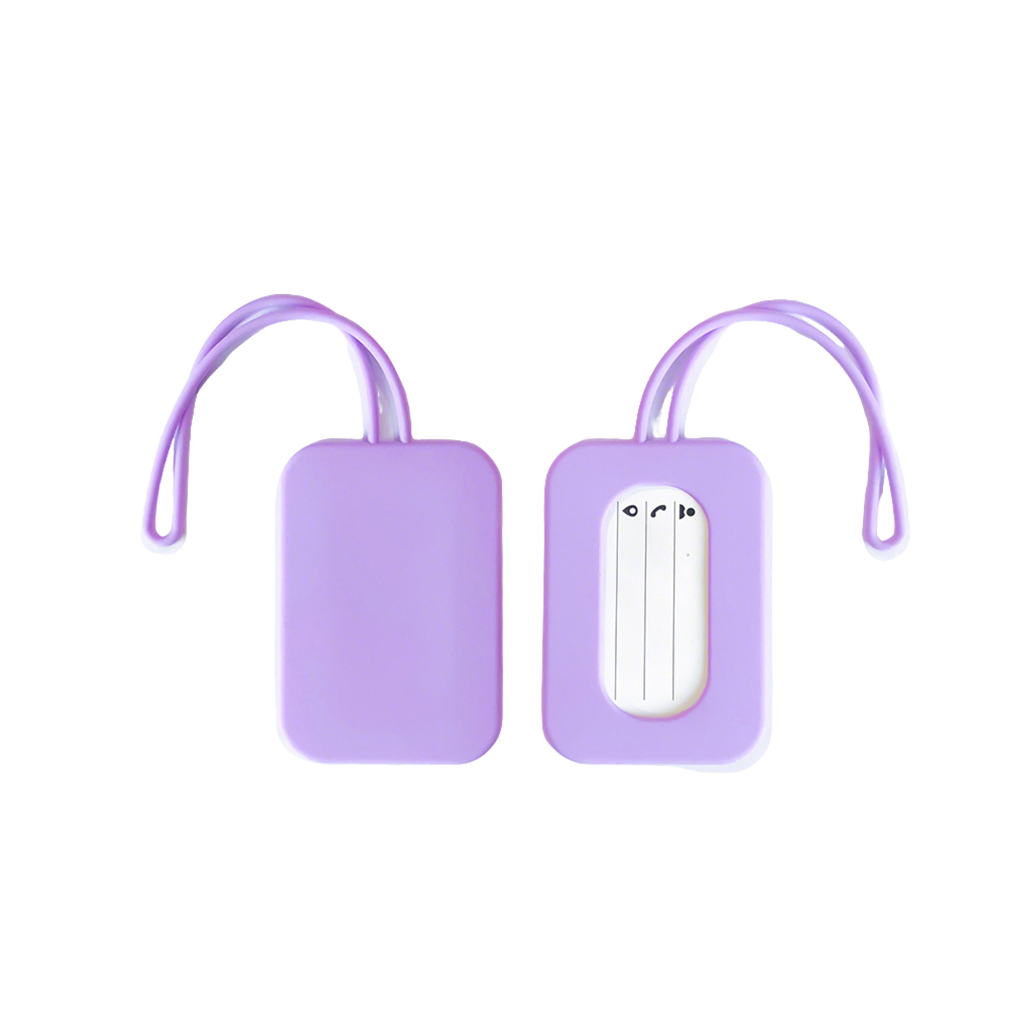 Silicone Luggage Tag With ID Slot 9