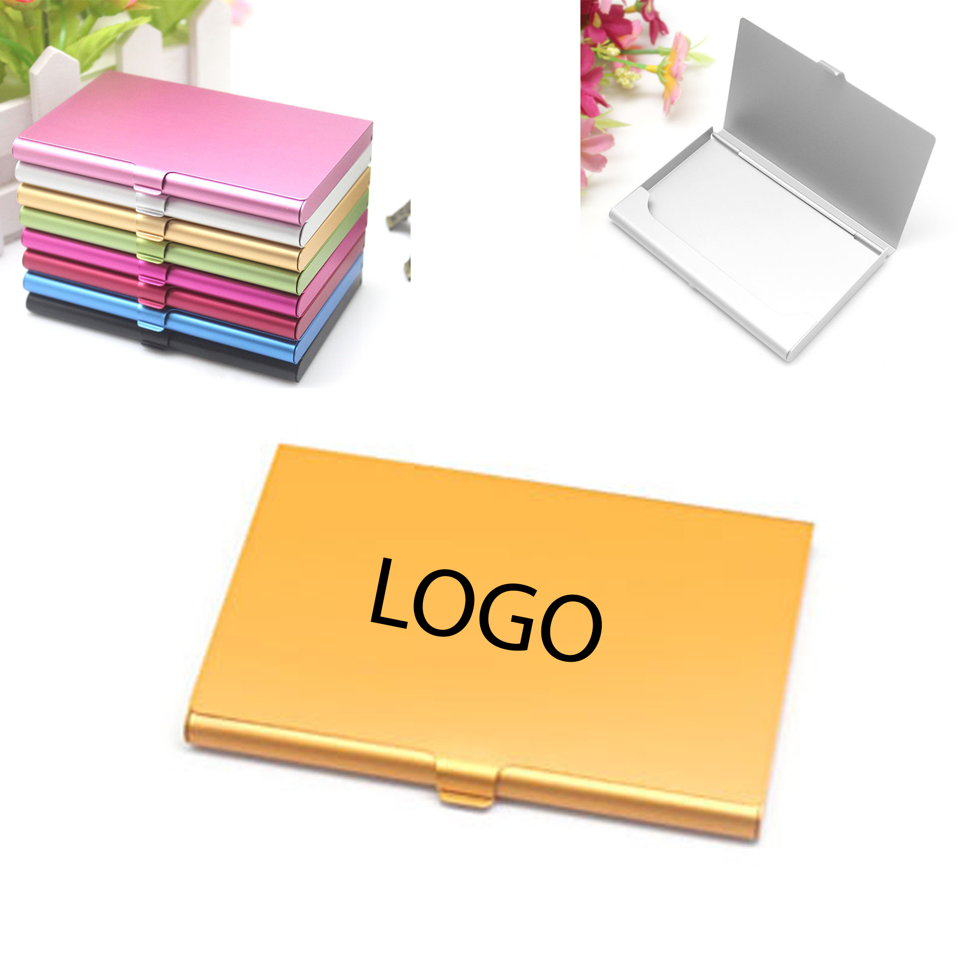 Aluminum Office Namecard Box 2