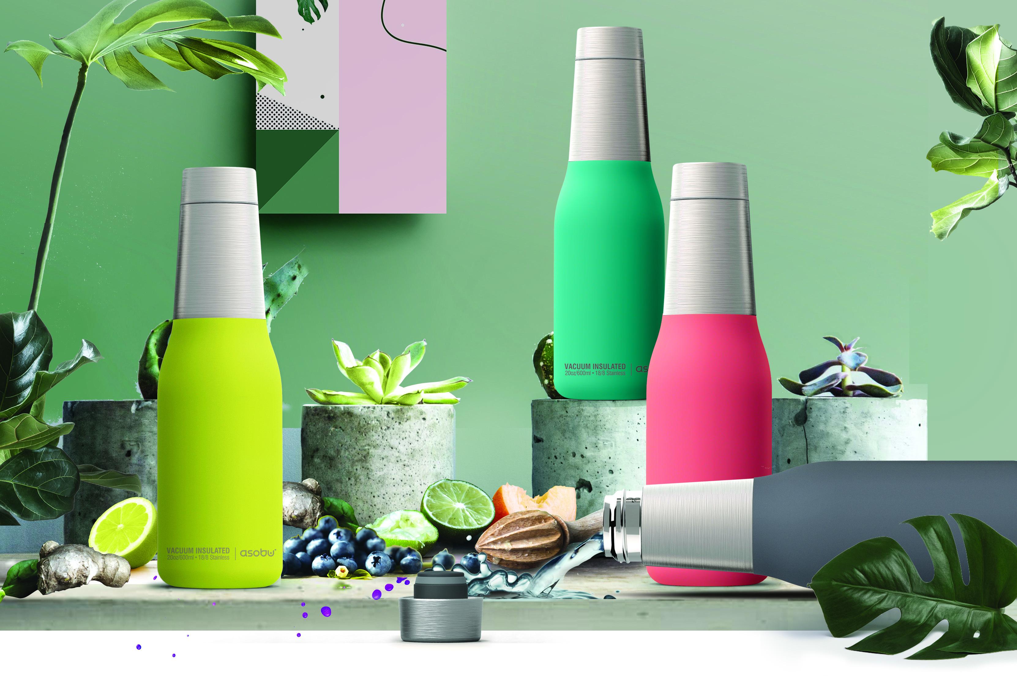 Asobu 20 Oz. Oasis Water Bottle 8