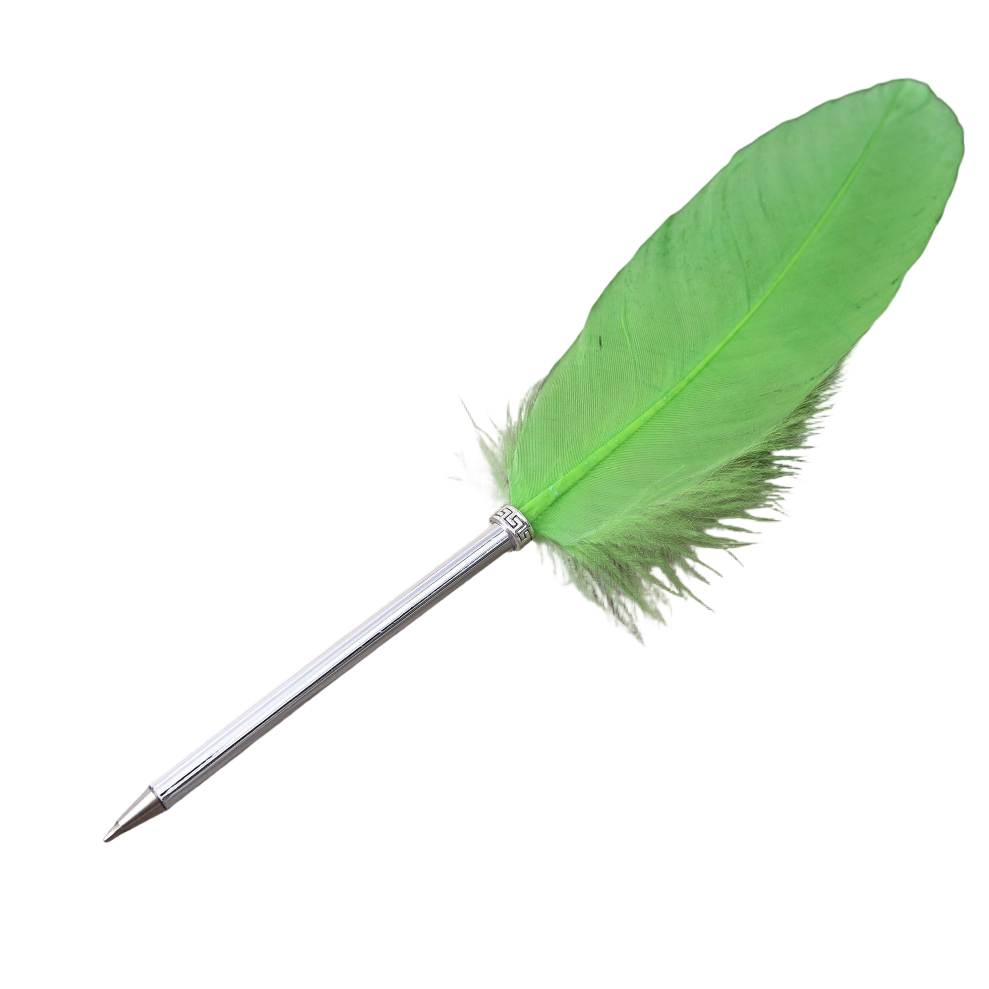 Feather Quill Ballpoint Pen Decorative Writing Gift 16