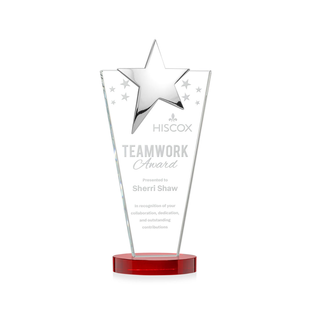 Mantella Chrome Star Award - Red 4