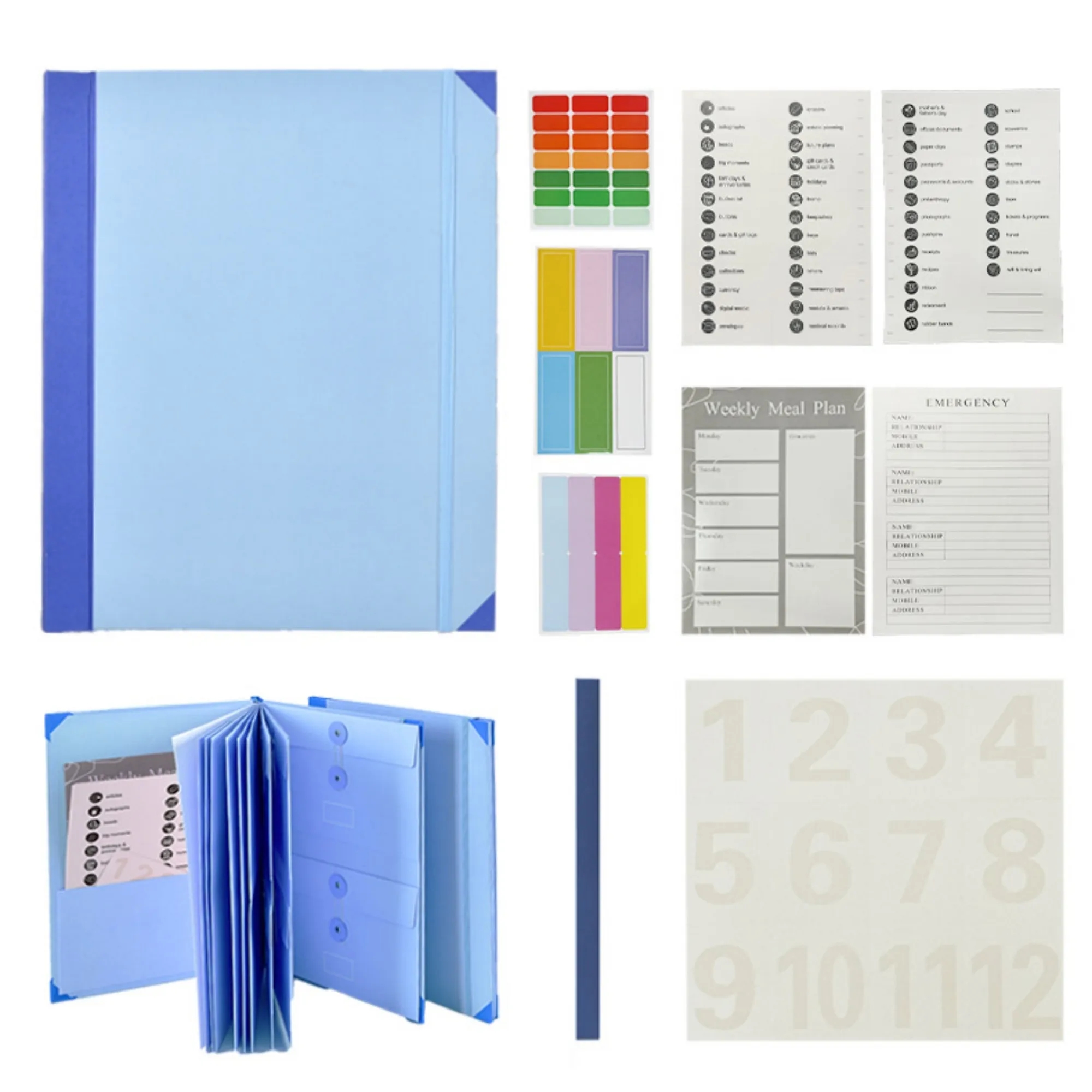 Expandable File Folder Paper Organizer Document Holder 4