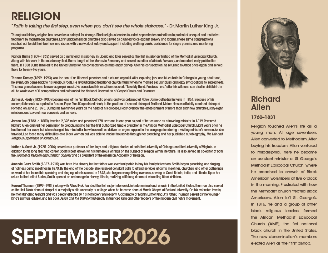 Triumph® Calendars African-American Heritage: Family Calendar 32