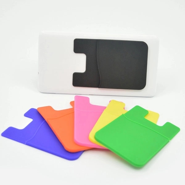 Silicone Card Holder Phone Wallet 6