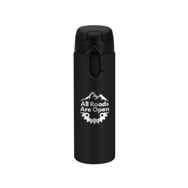 FastFlow Recycled Aluminum Bottle with Flip Lid, custom water bottle with logo imprint 153