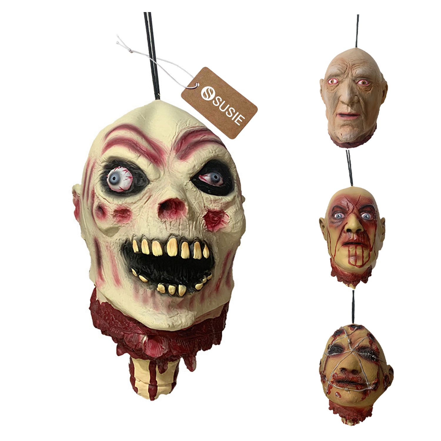 Latex Head Ornament