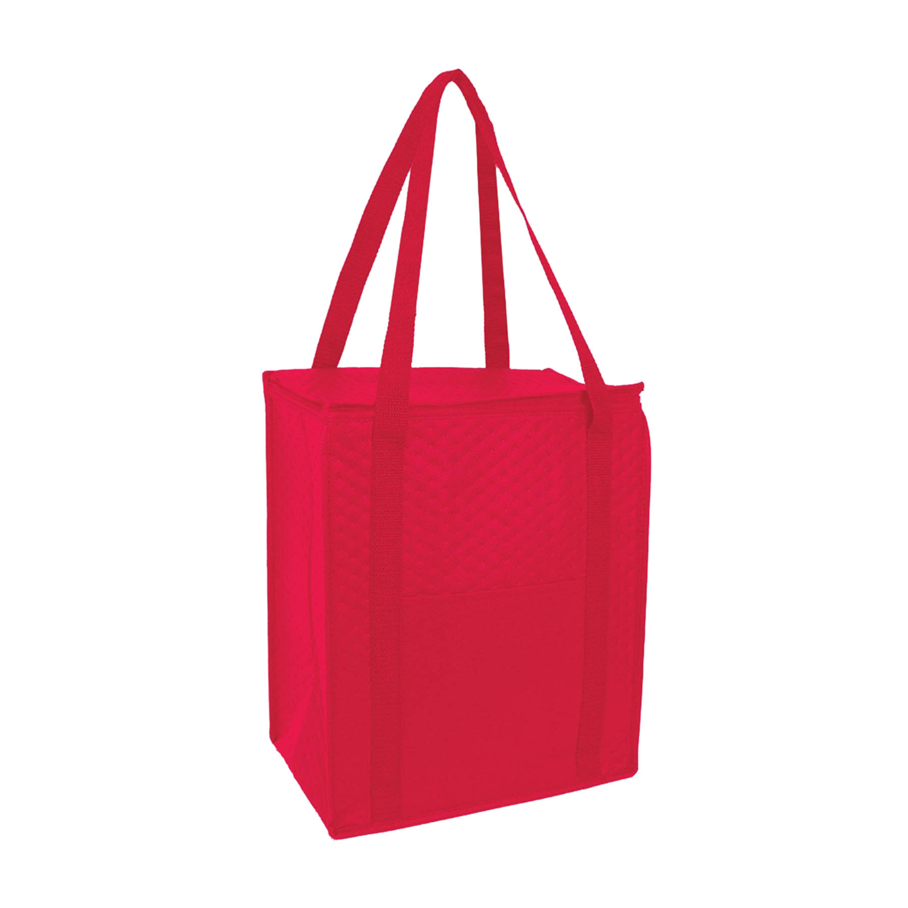 90+GSM Non-Woven Glacier Jumbo Insulated Zipper Tote 13