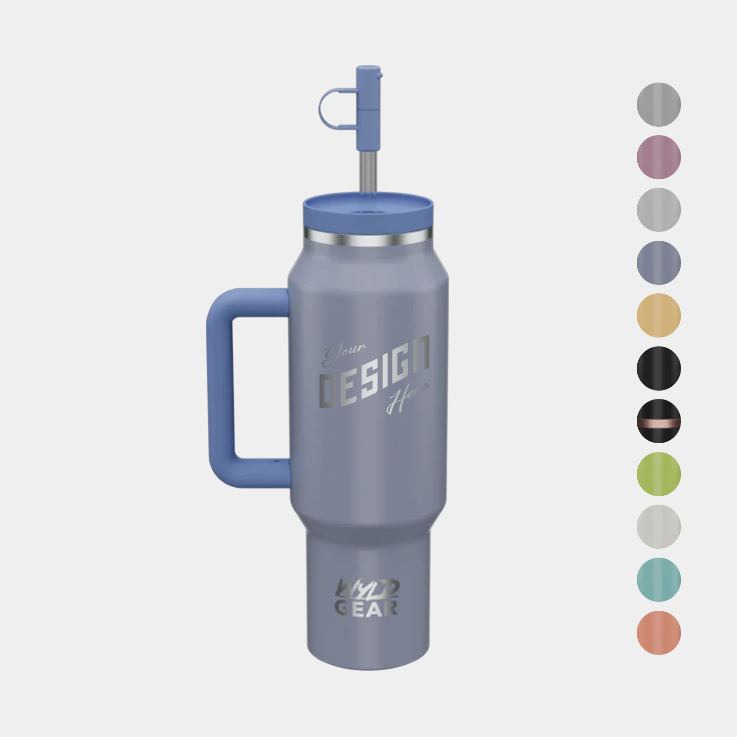 30 oz Wyld Gear® Stainless Steel Vacuum Insulated Syde Travel Tumbler 1