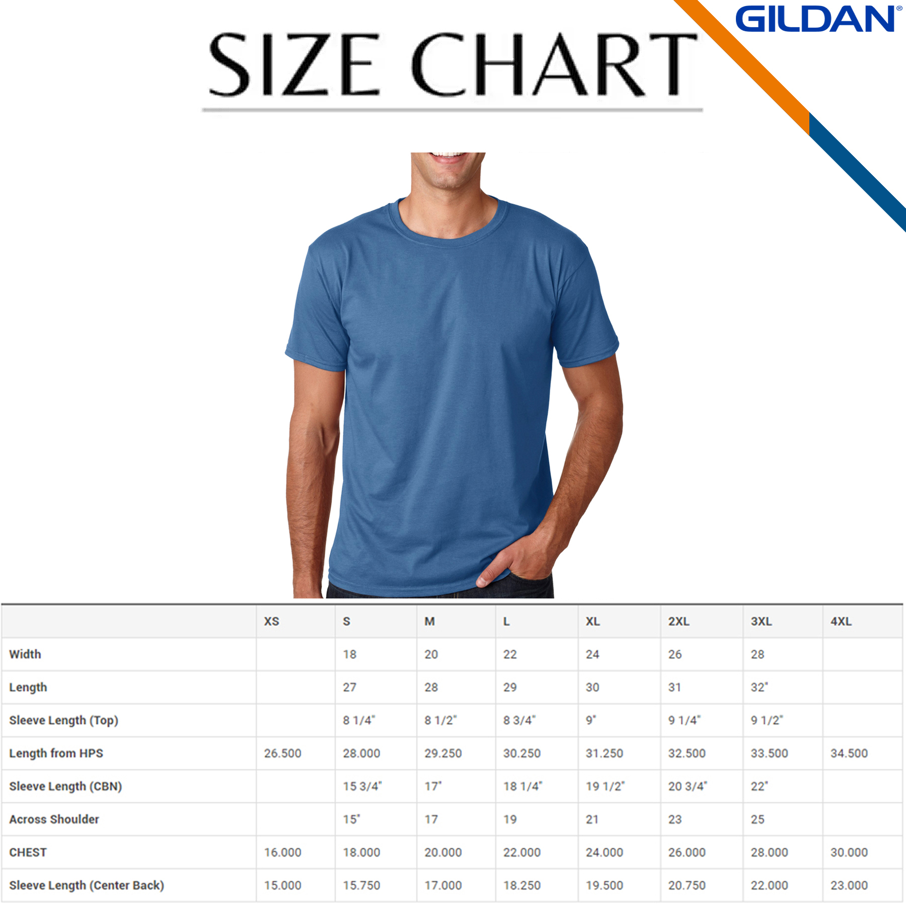 Gildan® 4.5 oz 100% Cotton Preshrunk Tees 6