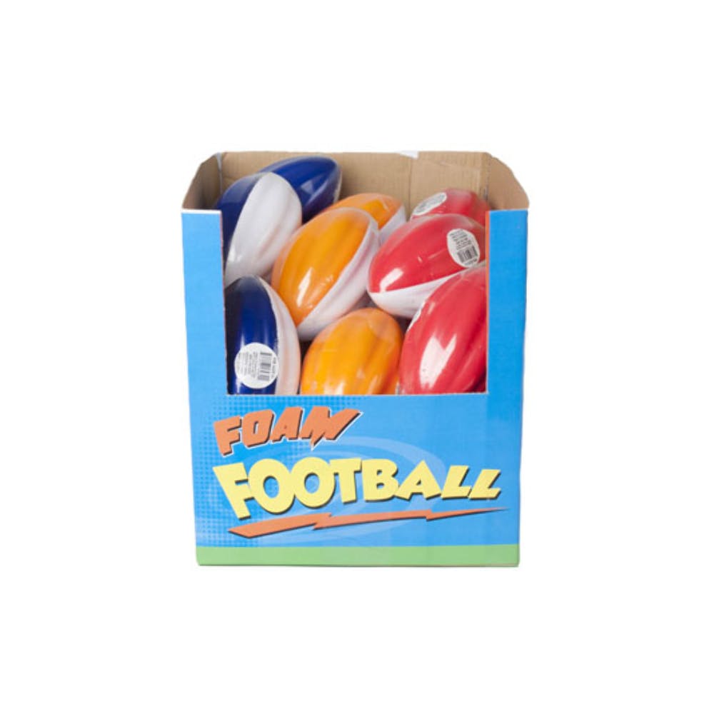 Foam Footballs - Assorted Colors 5.38"