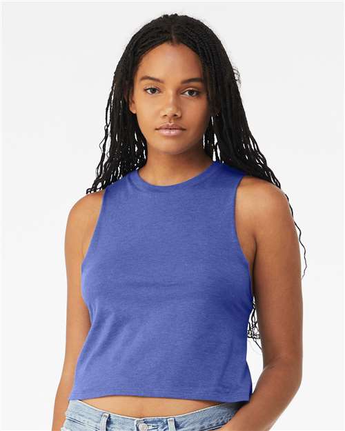 Women's Racerback Crop Tank - 6682 9