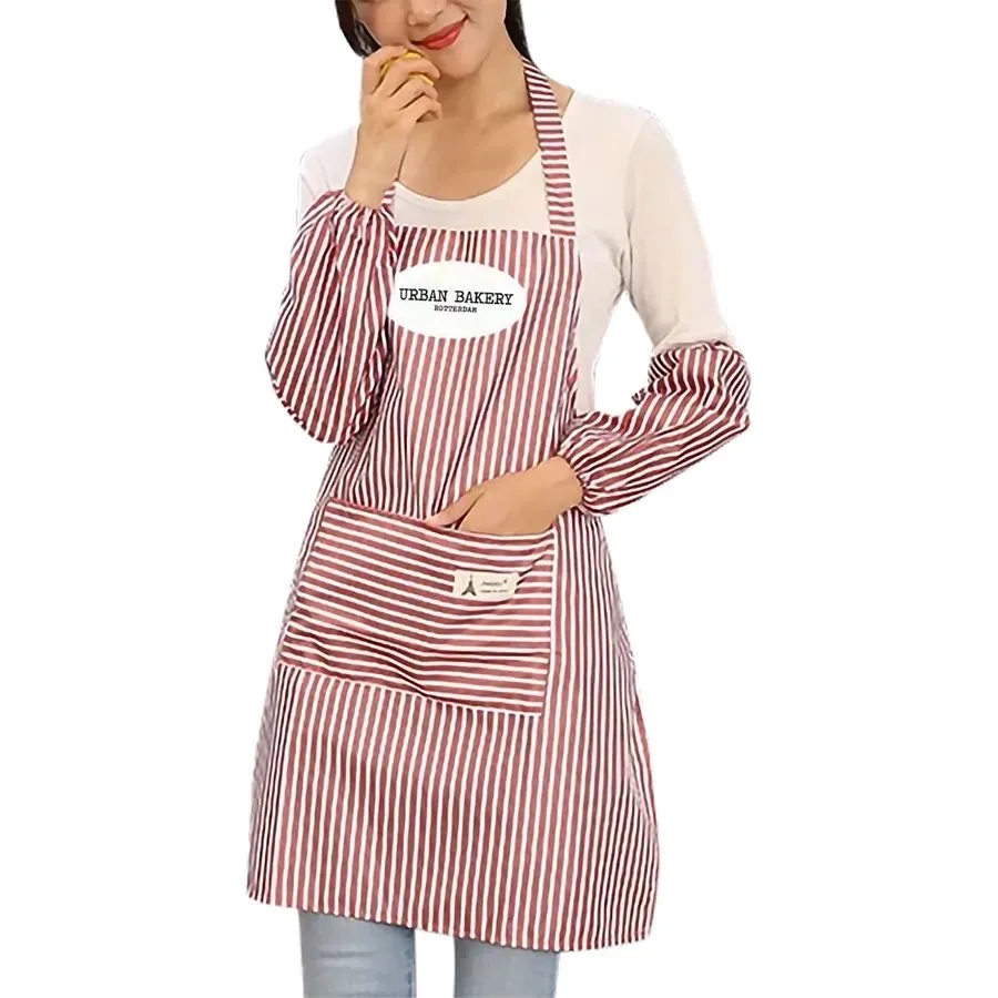 Waterproof Polyester Stripe Apron 5
