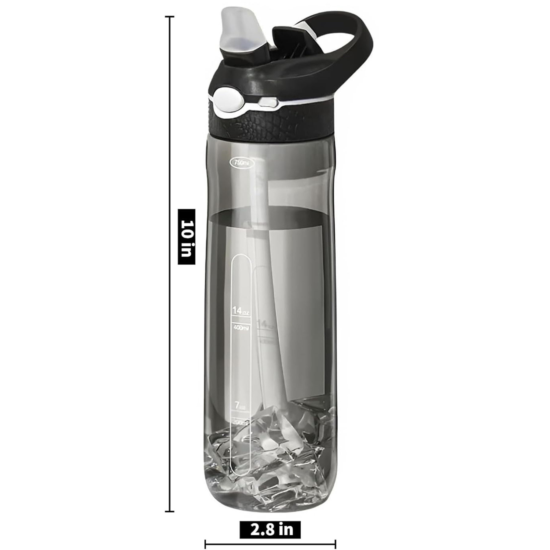 Sports Water Bottle with Clip Handle 4