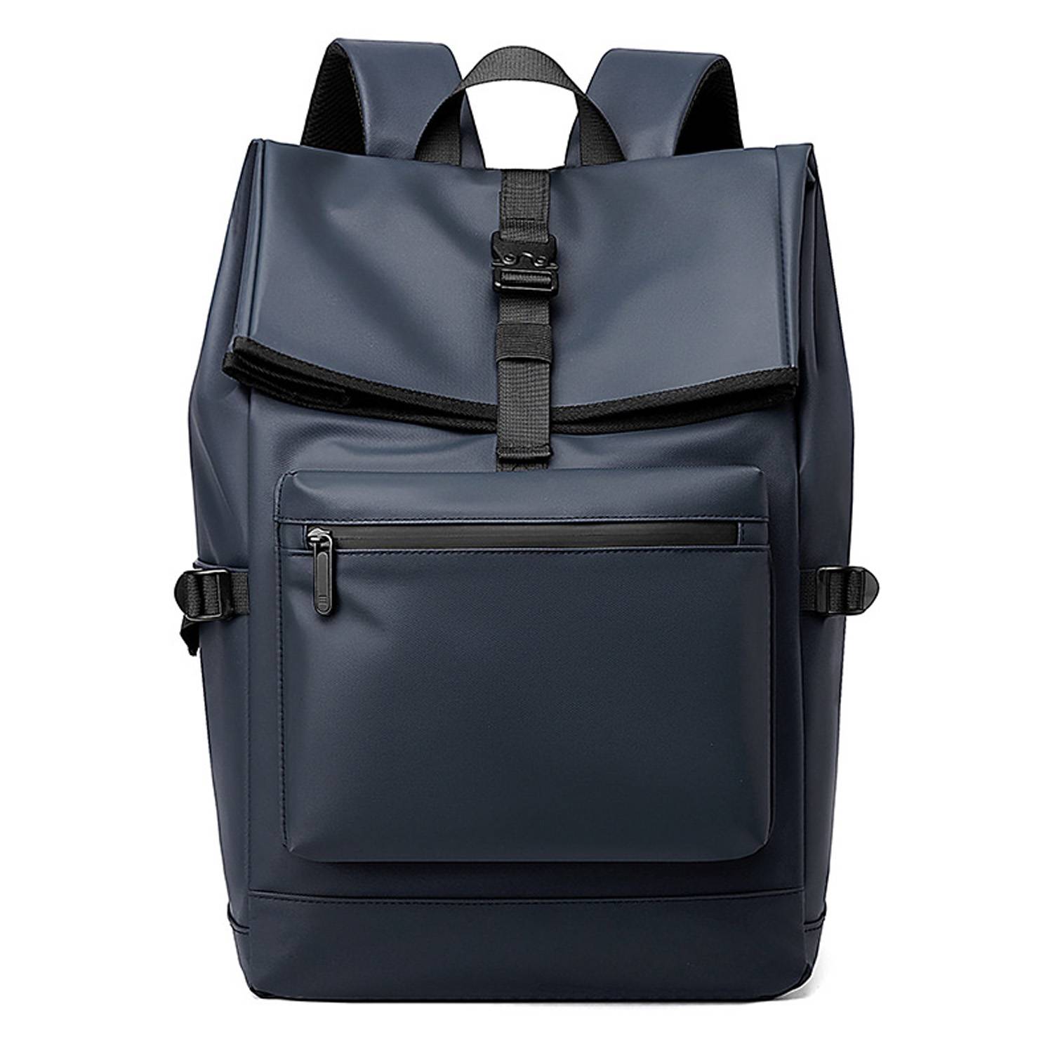PU Leather Large Capacity Computer Backpack 3